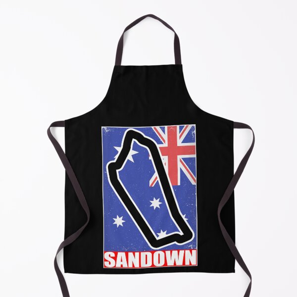 Item preview, Sandown Raceway - Race Track Artwork designed and sold by HogarthArts.