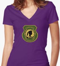 Pawnee Göttin - Parks & Erholung Shirt mit V-Ausschnitt