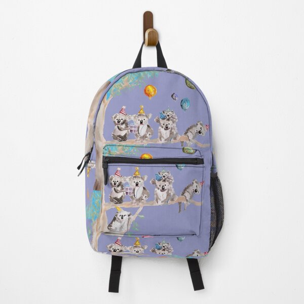 Item preview, Koala Watercolor Painting, The Koalas Birthday Party - on Purple designed and sold by Sarah Rajkotwala.