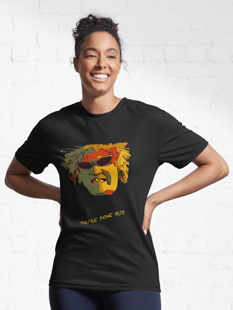 Alternate view of fedsmoker YOUR DONE BUD Active T-Shirt