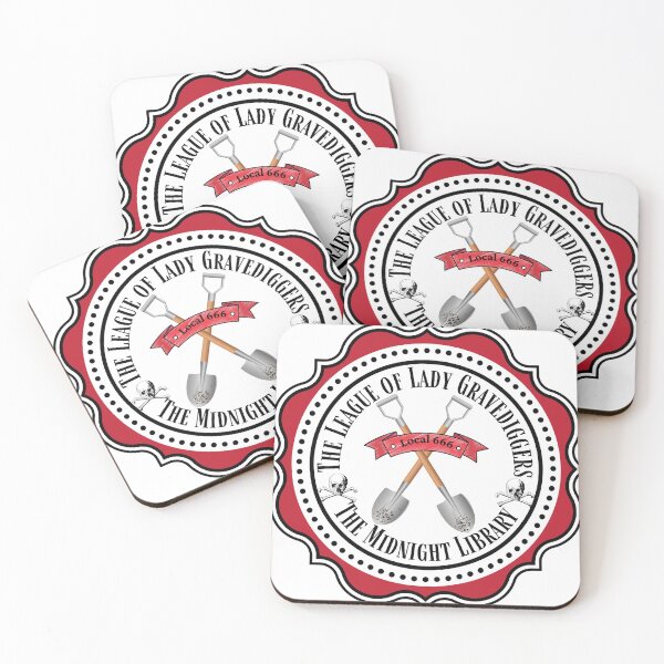 Item preview, The League of Lady Gravediggers UNION SEAL  designed and sold by The Midnight Market.