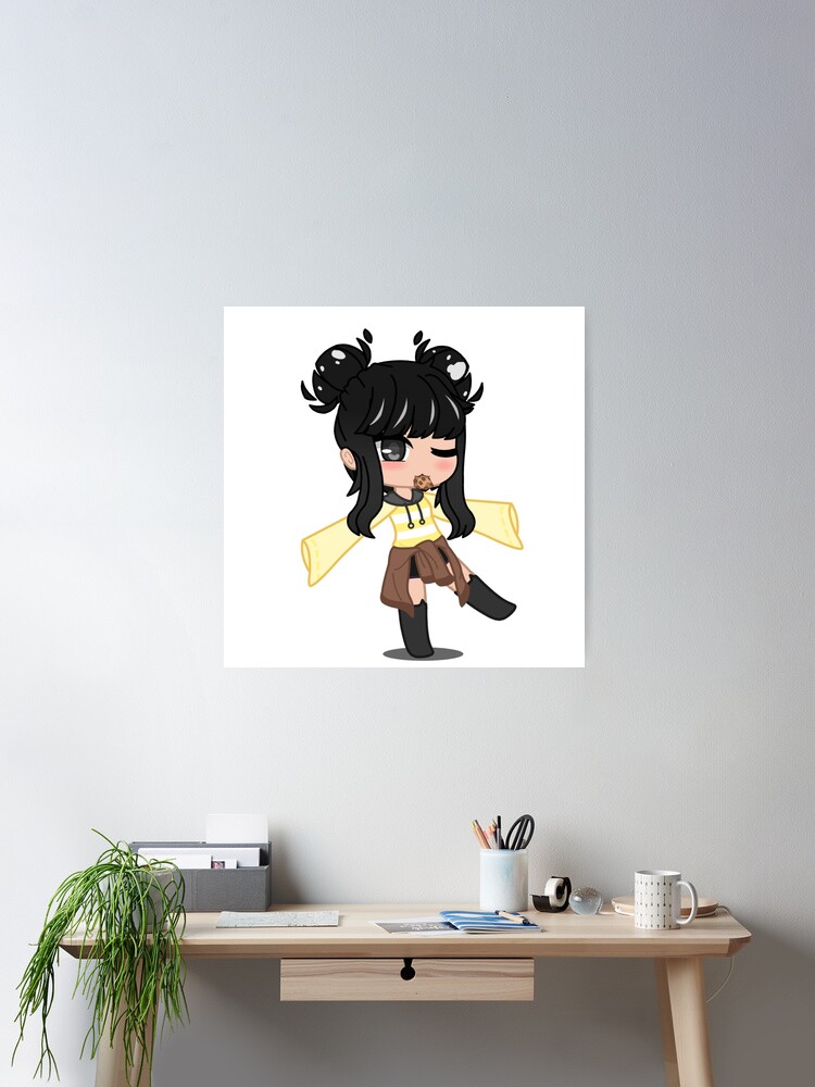 Gacha girl Photographic Print for Sale by EmeraldCucumbaa