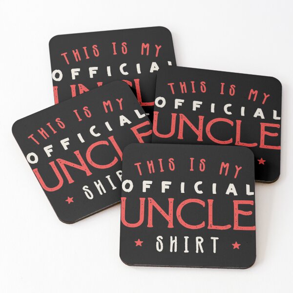 Item preview, This is My Official Uncle Shirt - Funny quote for Uncles designed and sold by nananinanana.