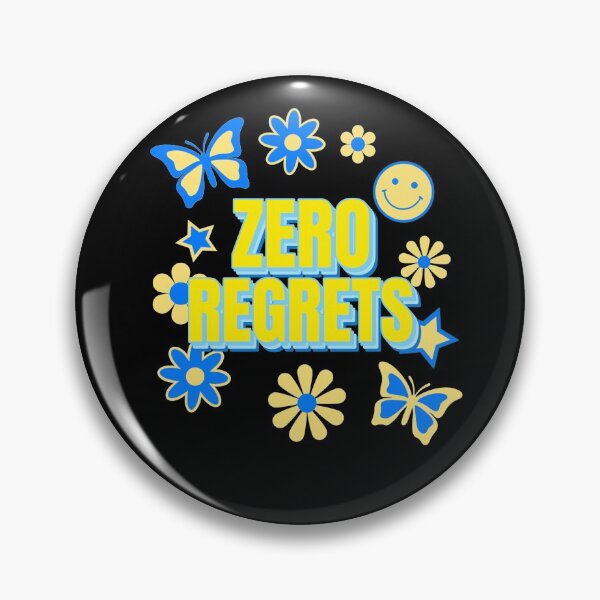Item preview, Zero Regrets Decal No Regrets designed and sold by jacks-tees.
