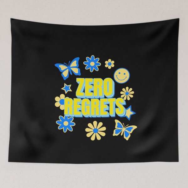 Item preview, Zero Regrets Decal No Regrets designed and sold by jacks-tees.