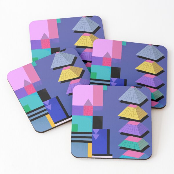 Item preview, 80s Triangles Blue designed and sold by MrMelville.