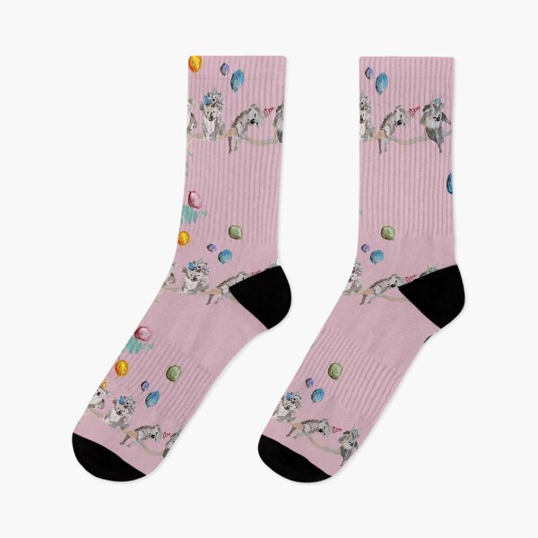 Item preview, Koala Watercolor Painting, The Koalas Birthday Party - on Baby Pink designed and sold by Sarah  Rajkotwala.