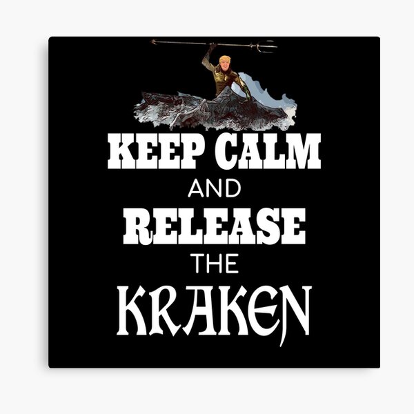 Lance el kraken Lienzo
