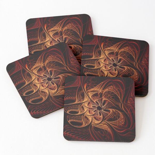 Item preview, Psytrance Design - Psychedelic Abstract Fractal - Ink 03 - Warm - Dark designed and sold by JordanHolmes.