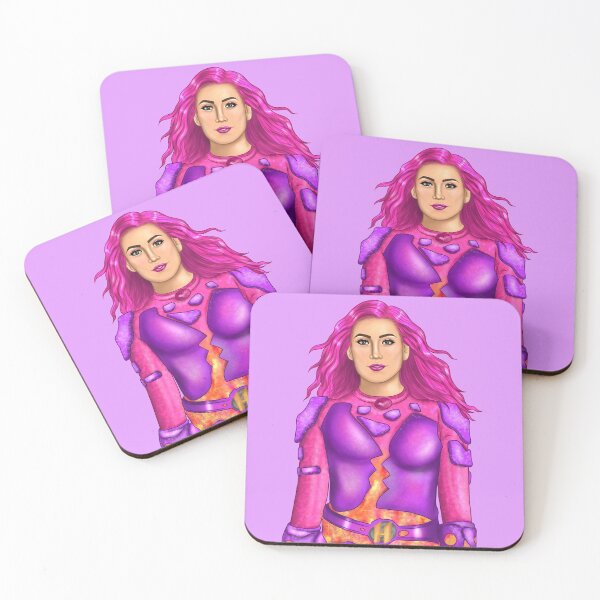 Item preview, shark boy and lava Girl  drawing WE CAN BE HEROES designed and sold by Toonskid.