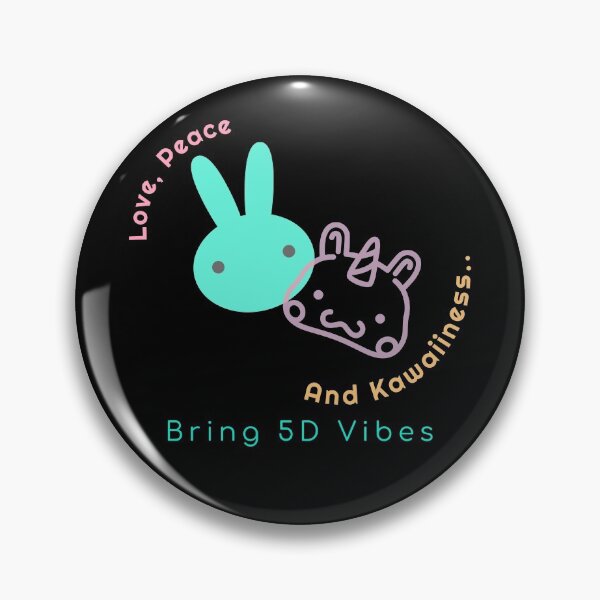 Artikelvorschau, Liebe, Frieden und Kawaiiness. Bringen Sie 5D Vibes entworfen und verkauft von winggoddessx.