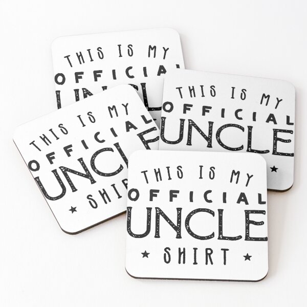 Item preview, This is My Official Uncle Shirt - Funny quote for Uncles designed and sold by nananinanana.