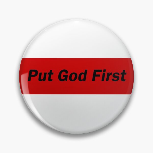 Artikelvorschau, Put God First  entworfen und verkauft von DesignByNara.