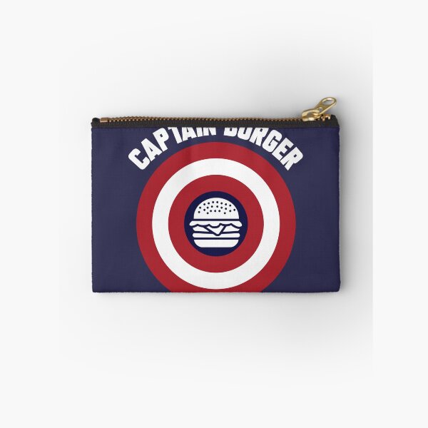 Item preview, Captain Burger logo + white text designed and sold by Dkrode.