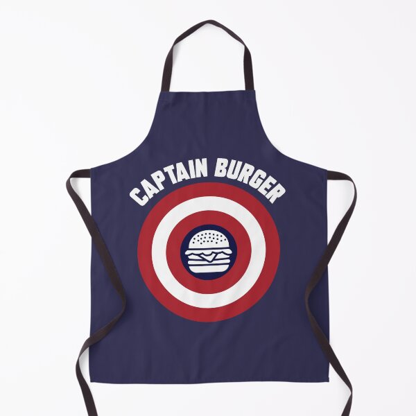 Item preview, Captain Burger logo + white text designed and sold by Dkrode.
