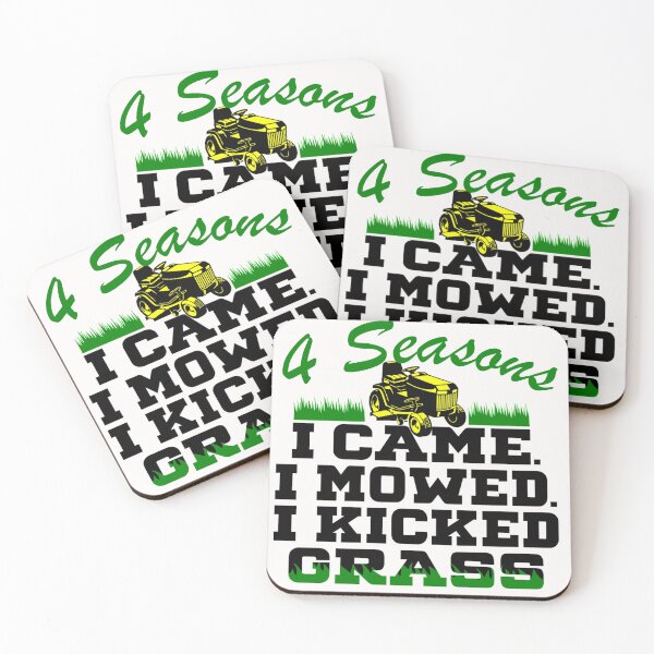 Item preview, Four Seasons Total Landscaping - I came I Mowed I Kicked Grass designed and sold by PupnkittyMania ⭐⭐⭐⭐⭐.
