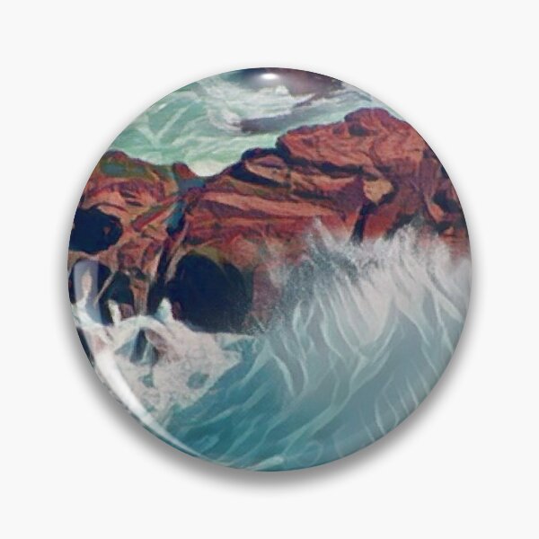 Item preview, Stormy Seas crashing on Rocks designed and sold by bradm50.