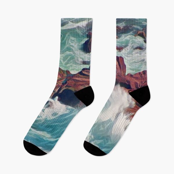 Item preview, Stormy Seas crashing on Rocks designed and sold by bradm50.