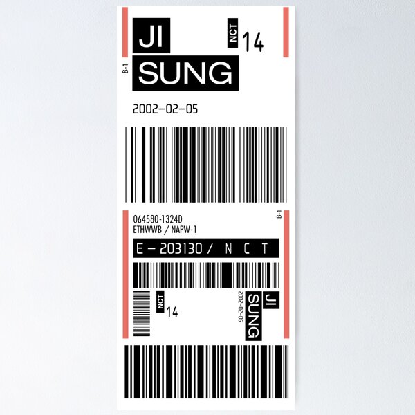 Item preview, NCT's JISUNG's TAG - RESONANCE designed and sold by Duckiechan.