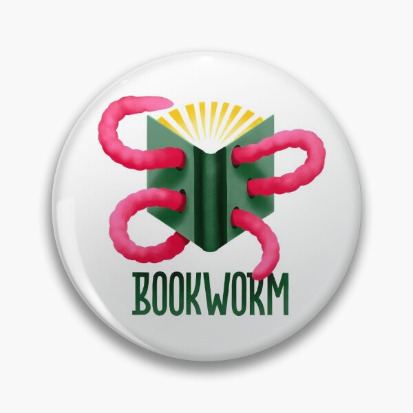 Artikelvorschau, Bücherwurm entworfen und verkauft von TheWinkelShop.