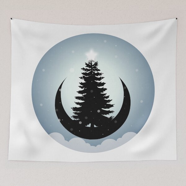 Item preview, Christmas Tree (White Background) designed and sold by urbnbodga.