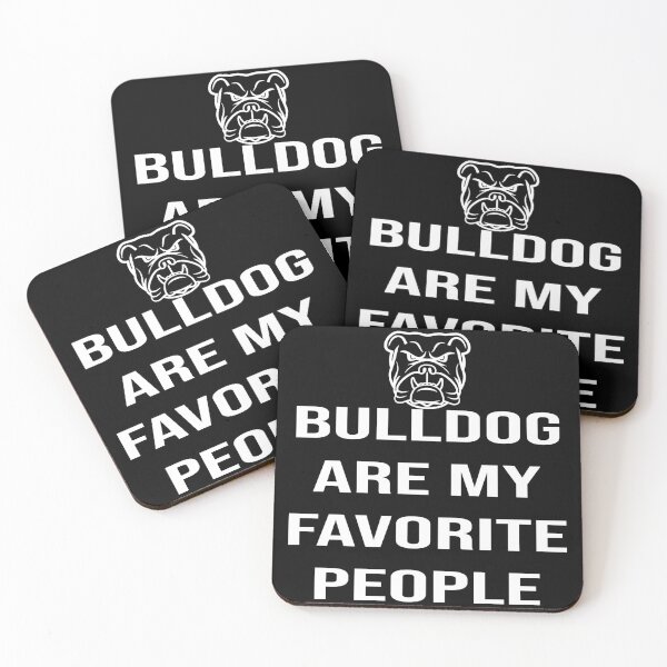 Item preview, Bulldog Are My Favorite People designed and sold by VibeCraft Design.