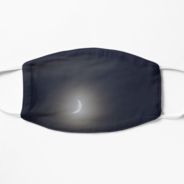 Moon, Jupiter and Saturn at Twilight Flat Mask