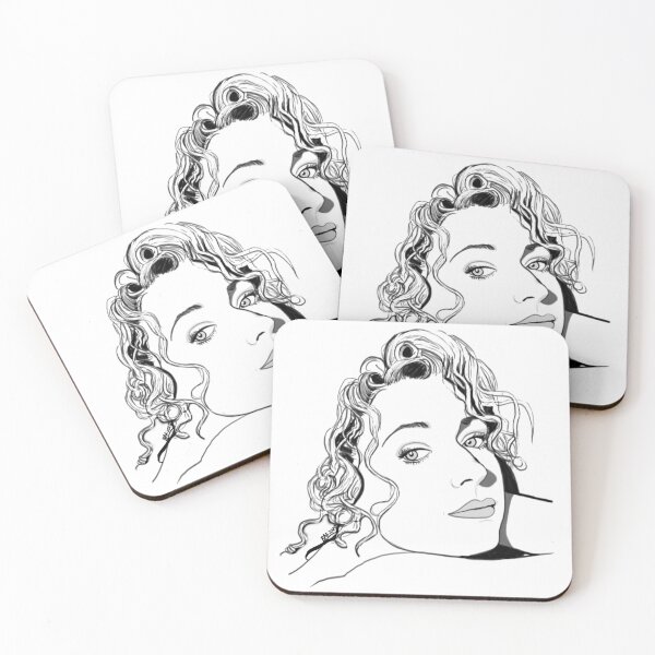 Item preview, Curly Face designed and sold by Songsnsmuttales.