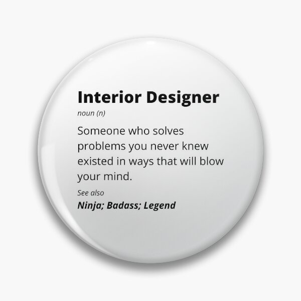 Item preview, Interior Designer - Ninja, Badass, Legend designed and sold by blueskygiftco.