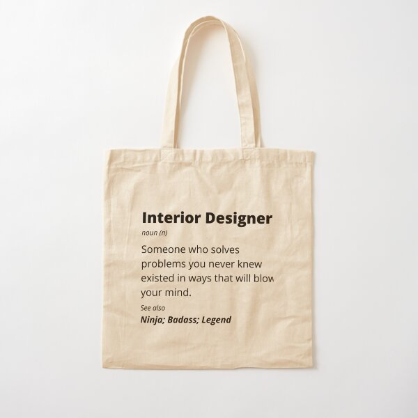 Interior Designer Definition Tote Bag for Sale by Amris Bamazruk