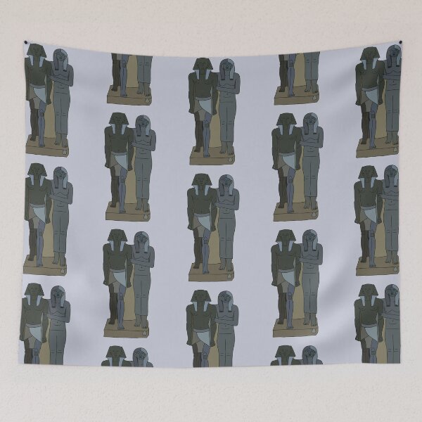 Item preview, Menkaure and Wife Color Artwork designed and sold by calligraphallee.