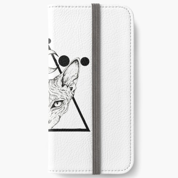 Sphynx cat iPhone Wallet