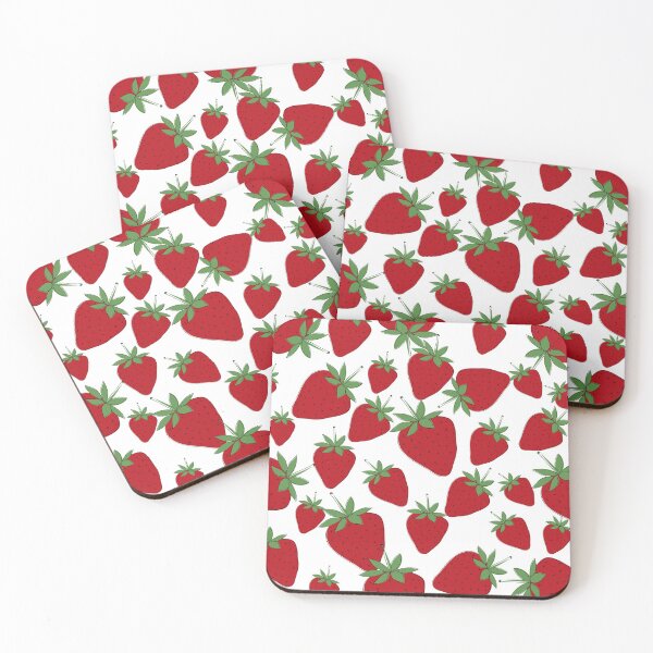 Item preview,  White Summer Strawberry Delight designed and sold by DaughterofYah.