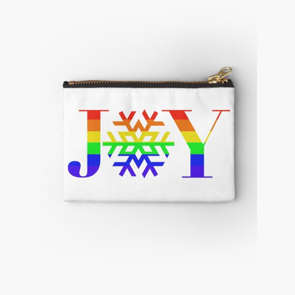 Item preview, JOY - Rainbow Snowflake - on White designed and sold by Jocelyn Sperduto Art.