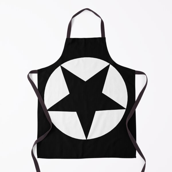 Item preview, Black Star on White Circle designed and sold by Greenwood2112.