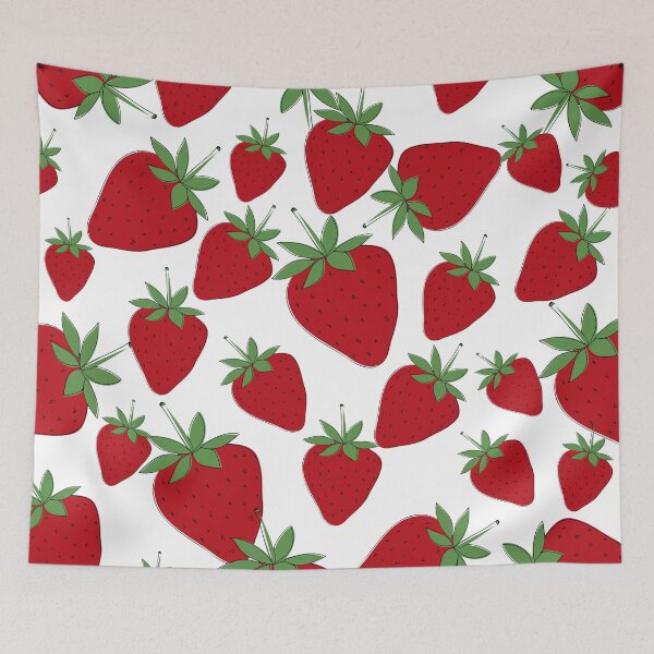 Item preview,  White Summer Strawberry Delight designed and sold by DaughterofYah.