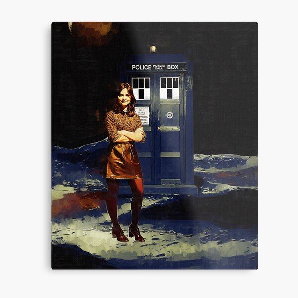 Clara Oswald Metal Print
