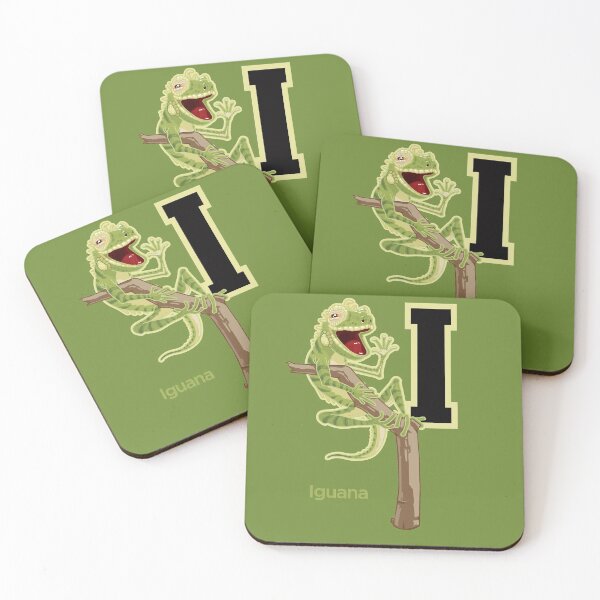 Item preview, I for Iguana designed and sold by timmyce.