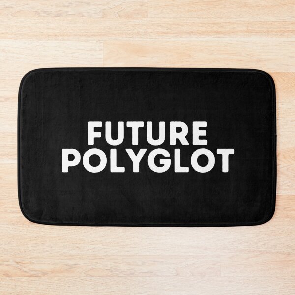 Item preview, FUTURE POLYGLOT Language Learning Cute Polyglot designed and sold by a-little-ink.