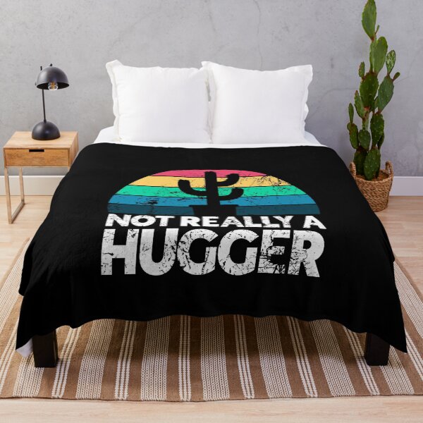 Item preview, Not Really A Hugger Retro Cactus designed and sold by juvajay.