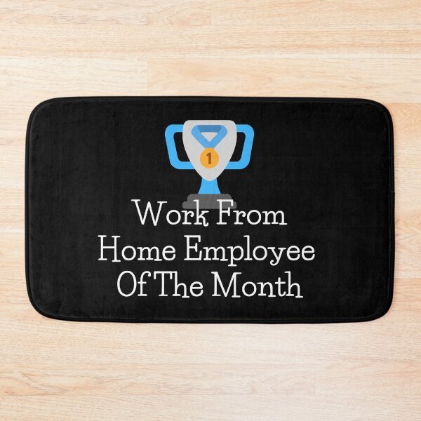 Item preview, Work From Home Employee Of The Month designed and sold by OptimysticGifts.