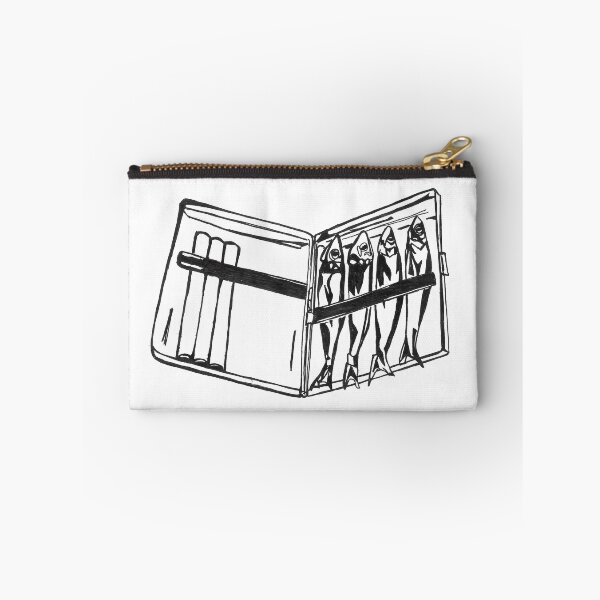 Item preview, Cigarette Case Aftertaste Black INK Illustration designed and sold by MartinaRogoz.