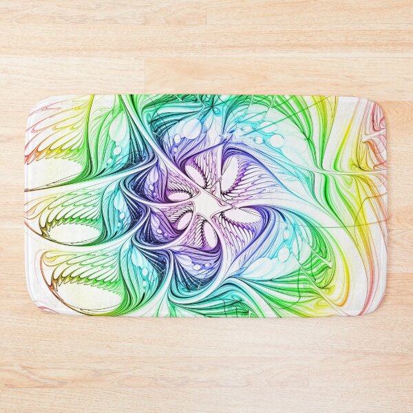 Item preview, Psytrance Design - Psychedelic Abstract Fractal - Hallucinogenic Ink 03 - Rainbow designed and sold by JordanHolmes.