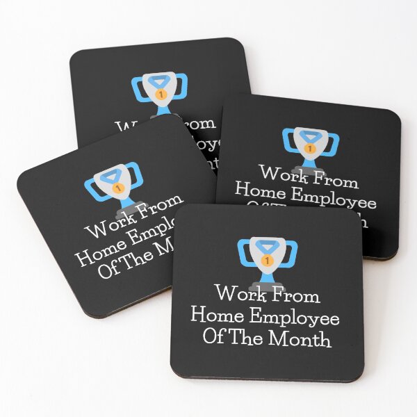 Item preview, Work From Home Employee Of The Month designed and sold by OptimysticGifts.
