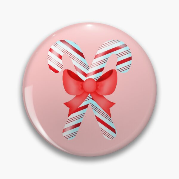 Item preview, candy canes with red bow designed and sold by prismatic paper co.