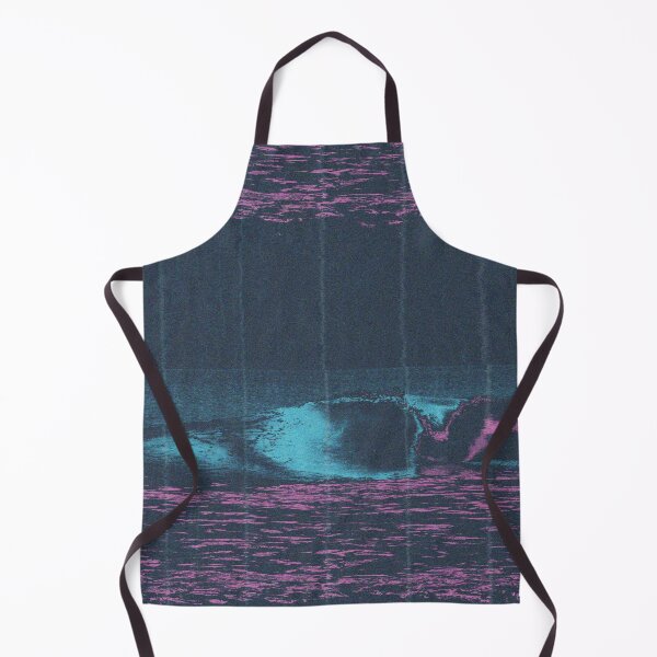 Item preview, wave in the ocean cool summer vibes at the beach with glytch designed and sold by Half Mess.