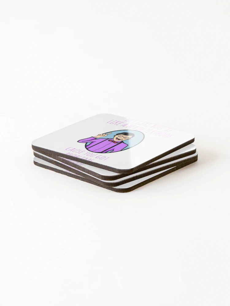 Thumbnail 4 of 5, Coasters (Set of 4), Math Textbook Problems designed and sold by RGIllustrations.