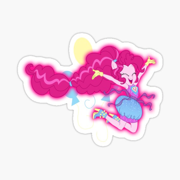 Pony Up Pinkie Pie Sticker By Hannahmander Redbubble