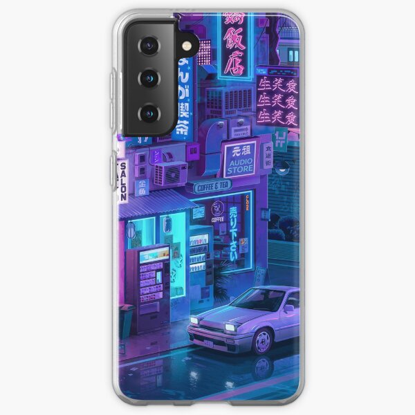 Tokyo Night Train Samsung Galaxy Soft Case