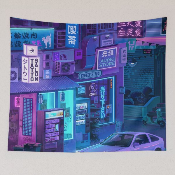 Item preview, Tokyo Night Train designed and sold by MrMelville.